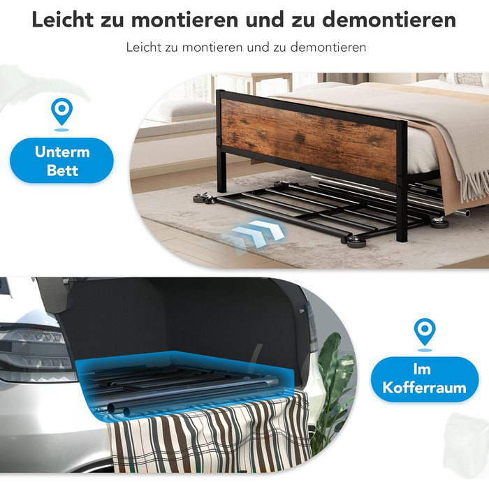 HOKEEPER Heavy-Duty Clothes Rack with Wheels, Up to 150 kg Load Capacity, Durable Clothes Rod with Shelves for Hanging, for Bedroom, Office, Business, Chrome Steel, Black