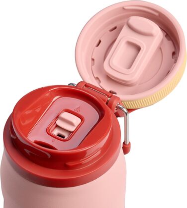 Термопляшка Stanley IceFlow Bottle Twist Flip 0.47L з кришкою-клапаном, герметична, Peach Rose