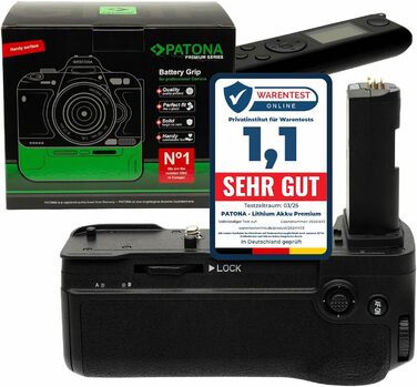 PATONA Захоплення батареї Premium, заміна для MB-N11RCL, сумісний з Nikon Z6II, Z7II, з USB-C зарядкою та пультом ДУ | Ергономічний, неслизький