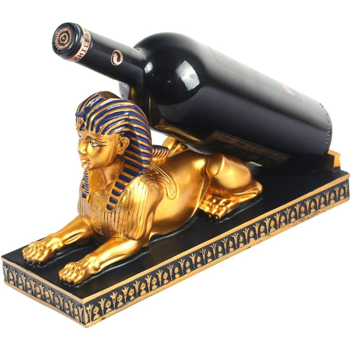 High-heeled Fantasy Wine Bottle Holder, for Wedding, Party, Home Decoration (er High Heel) (Resin - Sphinx)