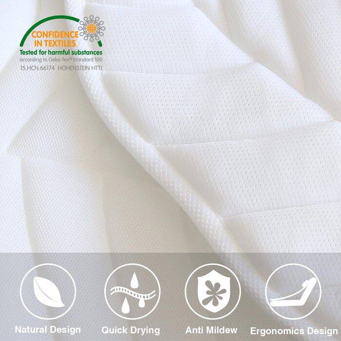 Bathtub Pillow Full Body Bath Pillow Cushion - Bathtub Mat with Headrest Supports Neck, Back and Legs - Hanging Hooks for Quick Drying Home Spa