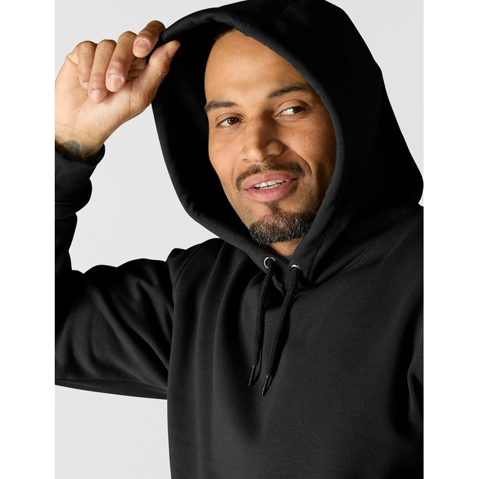 Світшот з капюшоном Carhartt Sleeve Logo для чоловіків, чорний, розмір S