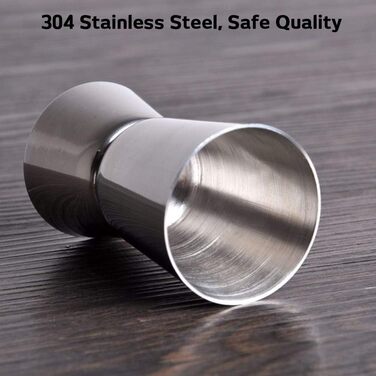 Набір барного аксесуару: ложки для змішування (3 шт.), мірні склянки (3 шт.), барні склянки, ложка для коктейлів з виделкою (25.4 см)