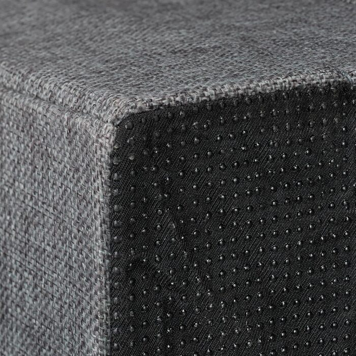 Сходинки для собак та котів Relaxdays, 3 сходинки, з місцем для зберігання, сірий/білий, 39 x 40 x 49 см