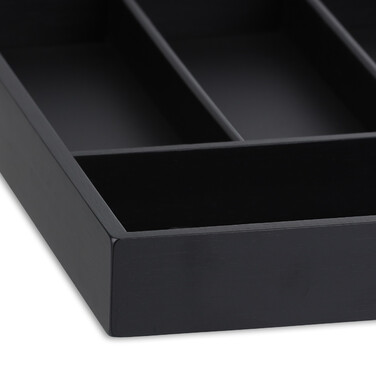 Relaxdays Cutlery Box with 4 Compartments