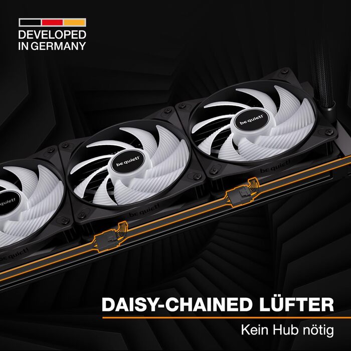 Система водяного охолодження be quiet! Pure Loop 3 LX 360mm для AMD/Intel - 240мм, 2x 120мм вентилятори