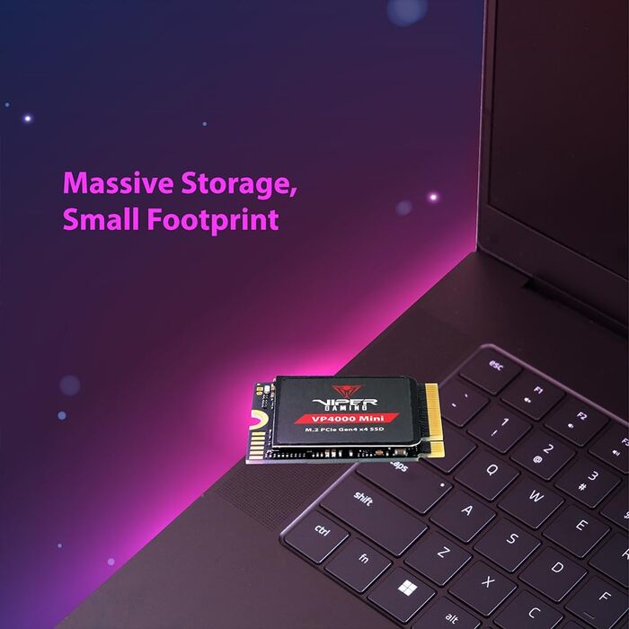 SSD Patriot Viper VP4000 Mini 2TB M.2 2230 PCIe Gen4 x4 - Твердотільний накопичувач