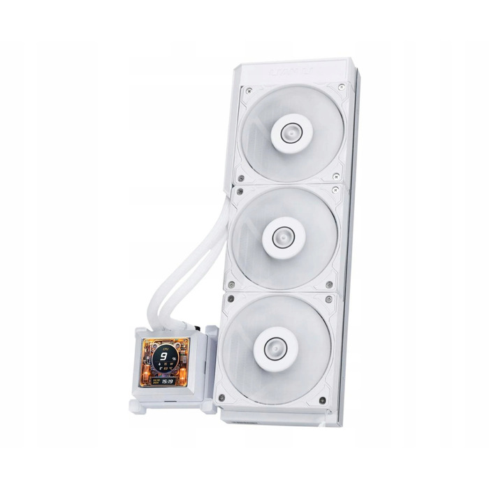 Рідинне охолодження Lian Li Hydroshift LCD Silent 360mm White (360S)