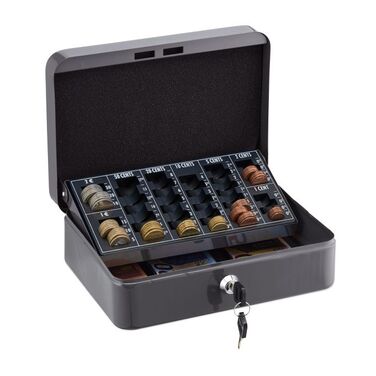 Cash Box з дошкою для підрахунку євромонет