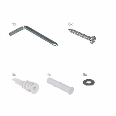 Relaxdays Wall-Mounted Clothes Rail