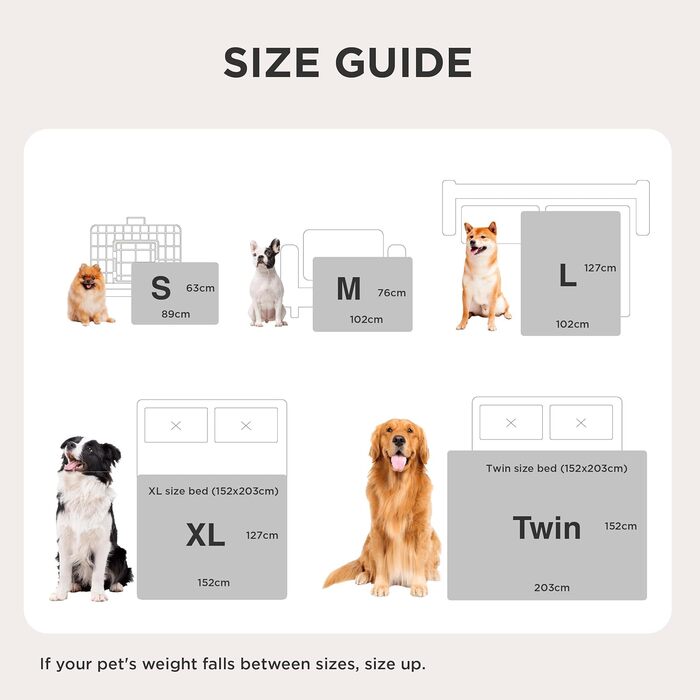 Водонепроникний плед для собак BEDSURE 102x127 см - м'який, теплий, для великих собак, сірий