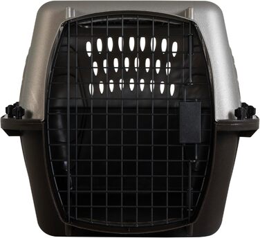 Клітка для собак та котів Petmate, пластикова, одностулкова, з фронтальним доступом, зелена, розмір L (61 x 37 x 43 см)