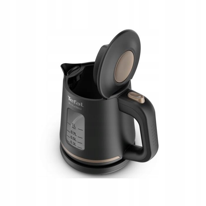 Електричний чайник Tefal KI533811, 2400 Вт, 1 л, чорний
