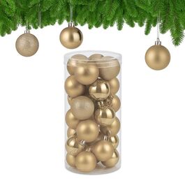 Relaxdays Set of 30 Christmas Baubles