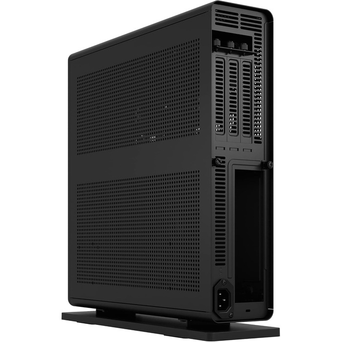 Корпус Fractal Design Ridge Black Mini-ITX для ігрового ПК з PCIe 4.0, 2 вентилятори 140мм PWM, USB Type-C