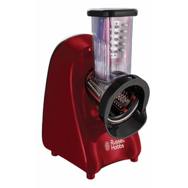 Електричний подрібнювач овочів Russell Hobbs Gemüseschneider 22280-56 Desire Red - набір терок, подрібнювач, кухонна решітка