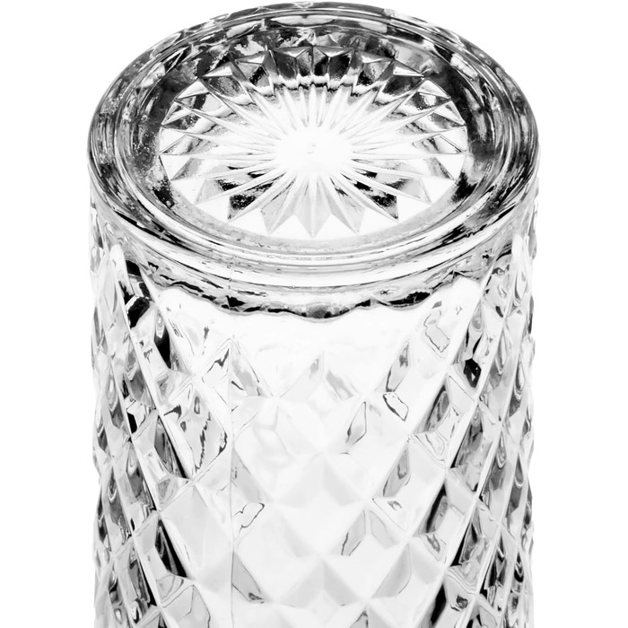 Набір склянок для води, коктейлів та лонг дринків Glasmark Krosno (6 шт x 300 мл) з кришталевим ефектом, для посудомийної машини