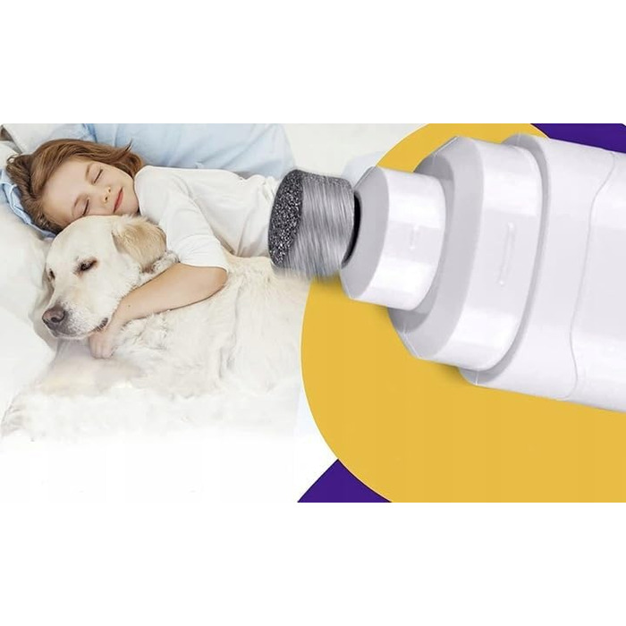 Електричний точило для кігтів собак та котів 3-в-1 з USB-зарядкою, 8000 об/хв, тихе та безпечне, точне шліфування, ергономічне, для малих, середніх та великих тварин