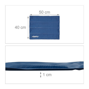 Relaxdays Dark Blue Cooling Mat for Dogs