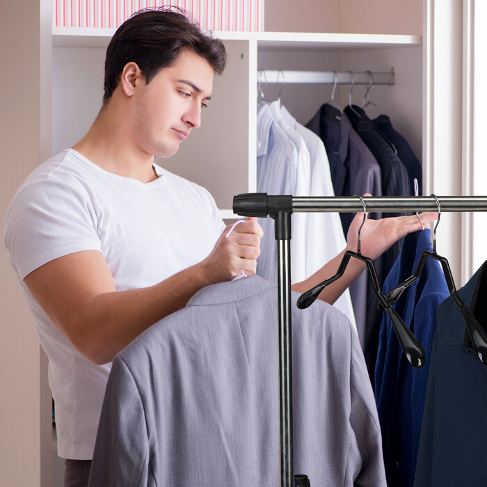 Relaxdays Suit Hanger, Non-Slip