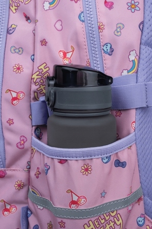 Багатовідсіковий шкільний рюкзак CoolPack, фіолетово-рожевий