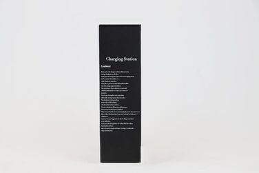 Зарядна станція Schnellladestation PD20W QC3.0 7-в-1 з LCD-дисплеєм, USB-роз'єми, сумісна з iPhone, iPad, Samsung, Huawei (Чорний)