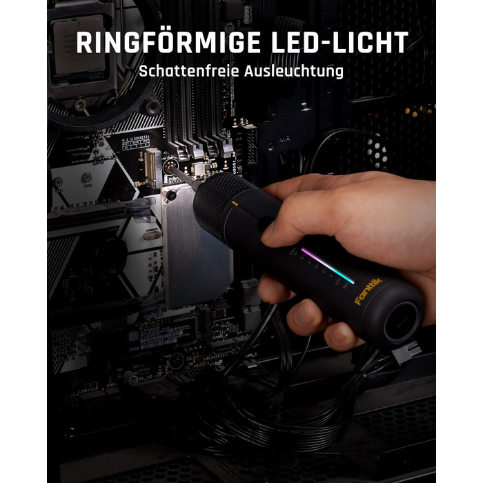 Fanttik S2 Pro: Акумуляторний шуруповерт 3.7V з набором біт, 7 рівнів крутного моменту, для меблів та ремонту