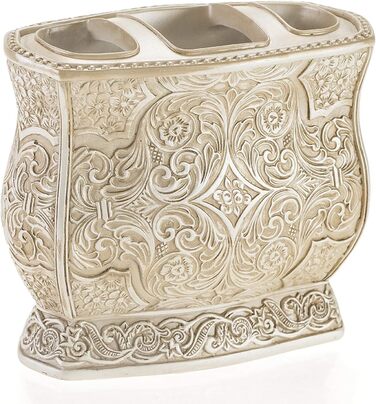 Набір аксесуарів для ванної кімнати Victoria, 4 предмети – дозатор для мила, підставка для зубних щіток, стаканчик, мильничка Creative Scents Modern