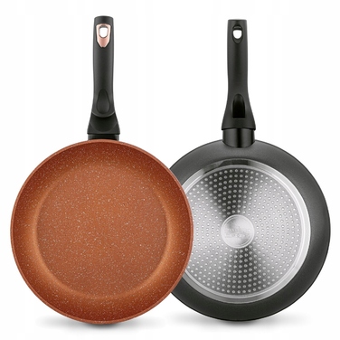 Набір каструль та сковорідок Starke Pro Dark Copper (10 предметів) для індукційних та газових плит