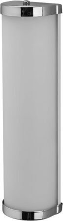 LEDVANCE BATHROOM CLASSIC CYLINDER Bathroom Wall Light 320mm, Chrome, E14 Socket, can be fitted with a smart bulb, high-quality workmanship, cylindrical shape, IP44 protection class