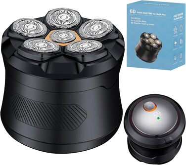 Електричний голкострум для гоління голови чоловічий, вологостійкий, з USB-C, легко чистити