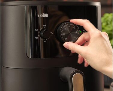 Фритюрниця електрична Braun MultiFry 3 HF 3030, 4.3 л, 1500 Вт, сенсорне управління, 8 програм, чорна