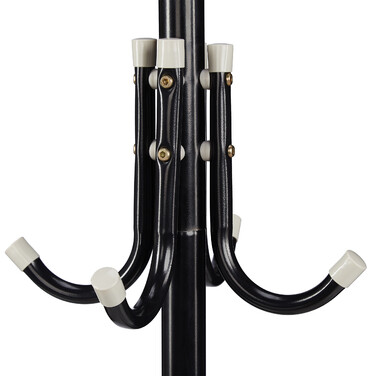 Relaxdays Metal Coat Rack in Black