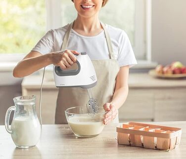 Міксер ручний Bomann HM 6054 CB | 400 Вт, 5 швидкостей, нержавіюча сталь