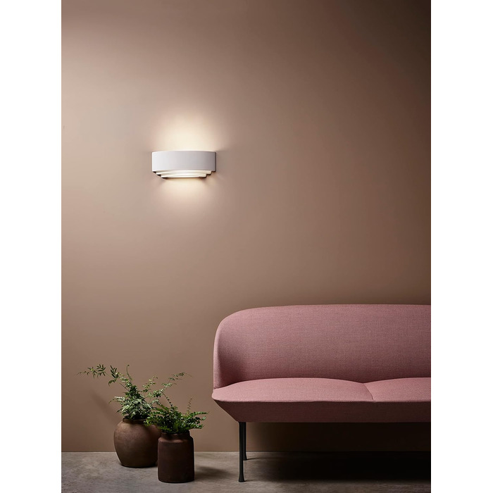 Astro Amalfi 315, dimmable interior wall light (ceramic) E27/ES – compatible with smart bulbs, designed in the UK – 1079001 – 3-year warranty