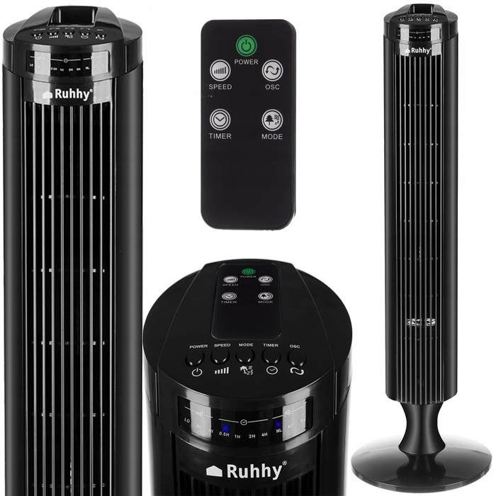 Колонний вентилятор Ruhhy 23355, чорний