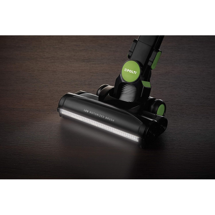 POLTI Forzaspira SR100: 2-в-1 пилосос-віник, акумуляторний, HEPA-фільтр, блакитний/зелений/чорний