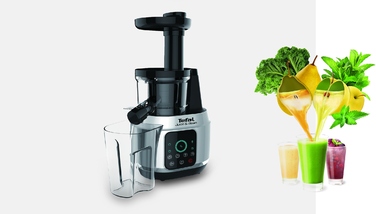 Вертикальна повільна соковижималка Tefal ZC420E38 150 Вт Juice and Clean