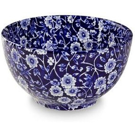 Цукорниця Burleigh Blau Calico 12 см, кераміка, синя