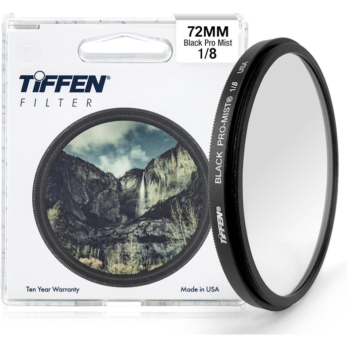 Фільтр Tiffen BLACK PRO-MIST 1/8 для об'єктивів 72mm