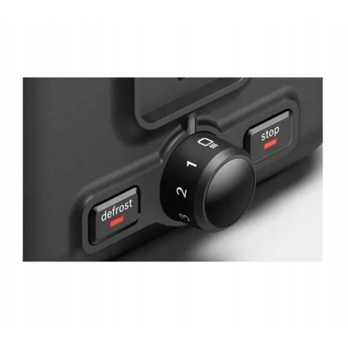 Тостер Bosch TAT3P423, чорний, 970 Вт