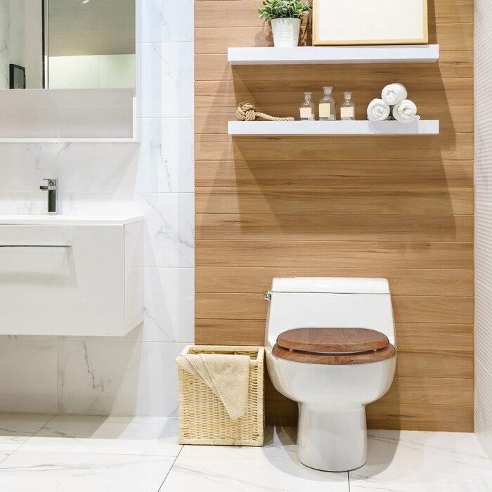 Relaxdays Toilet Seat with Soft-Close Mechanism