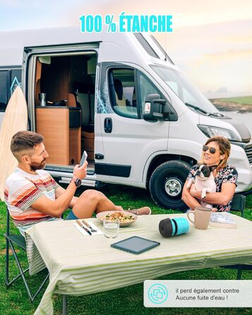 Складана пляшка для води для собак Lesotc, 520 мл, блакитний колір, для прогулянок та подорожей