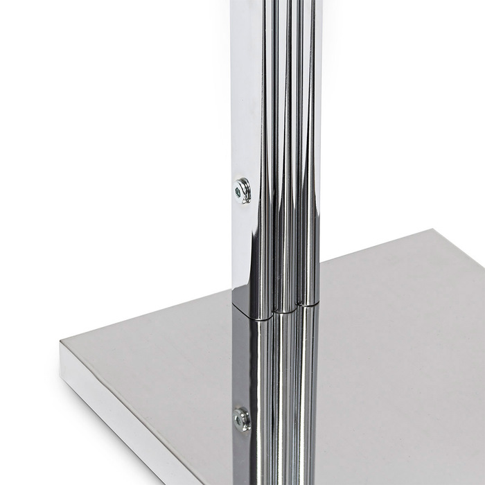 Вішак-стійка з рухомою рукою Relaxdays, сріблястий