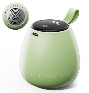 Електричний видальник пуху з 2 змінними лезами, 3 режими, LCD-дисплей, USB-зарядка для різних тканин