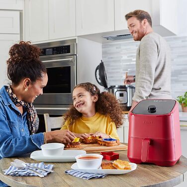 Аерофритюрниця Instant Brands Vortex Mini 4-в-1, 1300 Вт, 2 л з жаровнею та міні-духовкою — для здорового смаження, випікання, запікання і підігріву їжі
