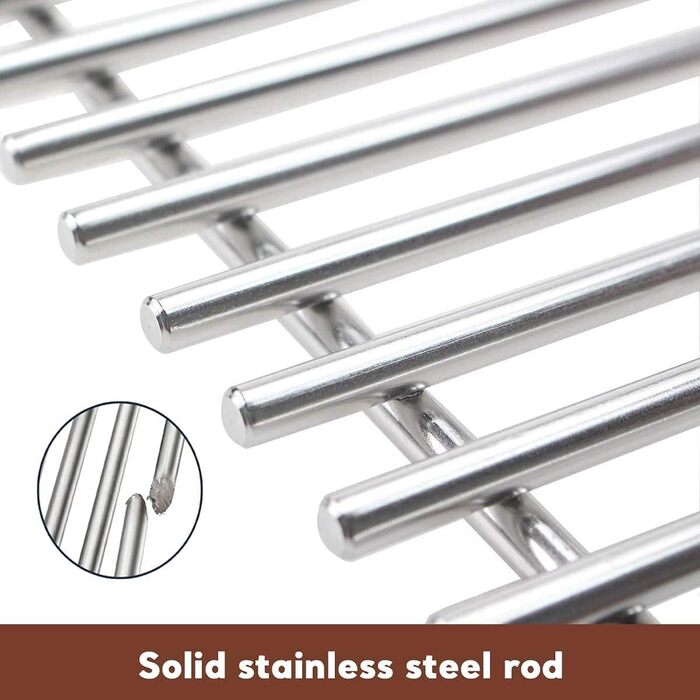 Решітка для гриля Weber Genesis E-310/320/330, S-310/320/330 (2007-2016) GFTIME, не підходить для Genesis II/LX, 2 шт.