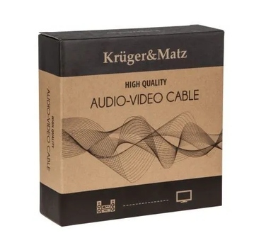 Акустичний кабель Kruger&Matz KM0335 2 x 2.5 мм², 3 м