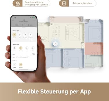 Робот-пилосос Dreame D10 Plus Gen 2 з функцією миття, автоматичним випорожненням, LiDAR-навігацією, потужністю 6000 Па та акумулятором на 285 хвилин