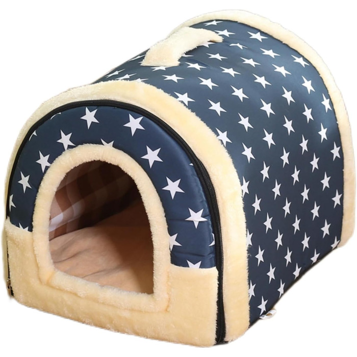 Кінець-будиночок для собак маленьких порід, затишна кімната для домашнього улюбленця, тепла та м'яка, підходить для зими, кімната для кота та собаки